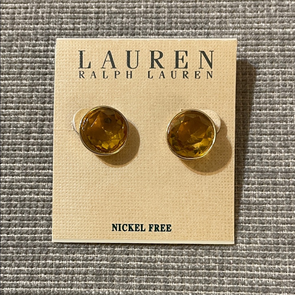 Lauren Ralph Lauren Amber Gold Earrings